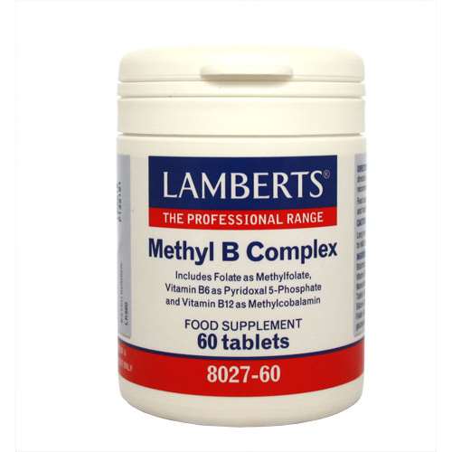 Stockists of Lamberts Methyl B Complex - 60 Tablets