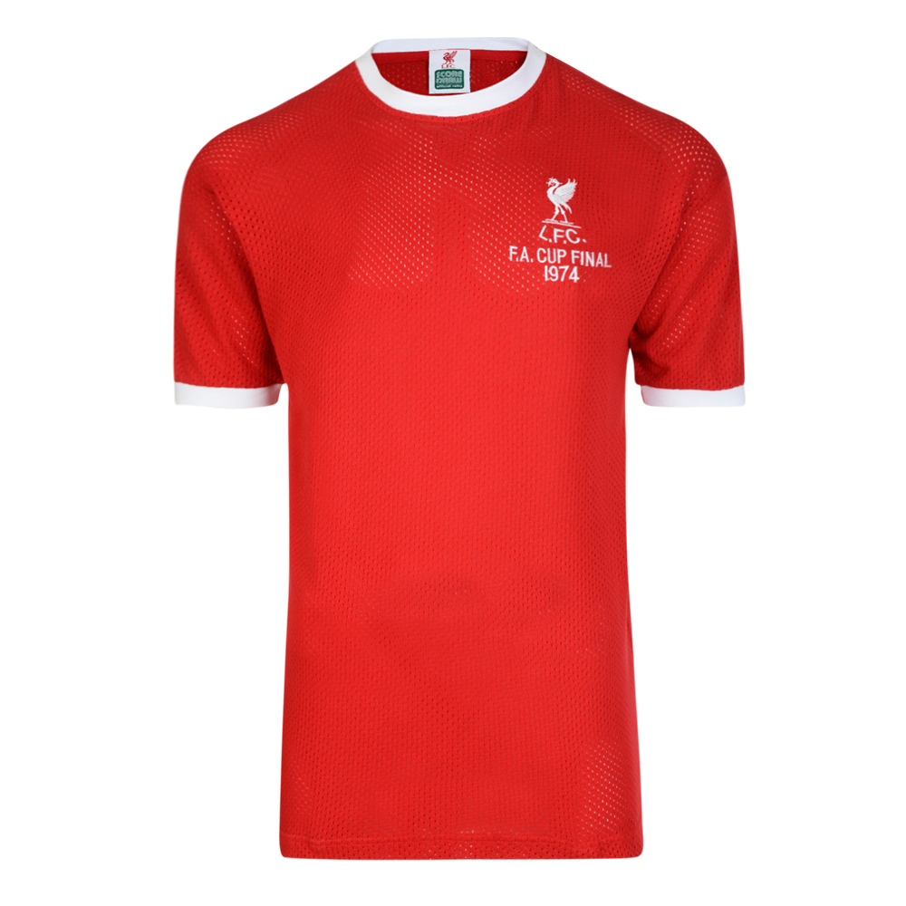 Liverpool FC 1974 FA Cup Final Airtex Retro Shirt