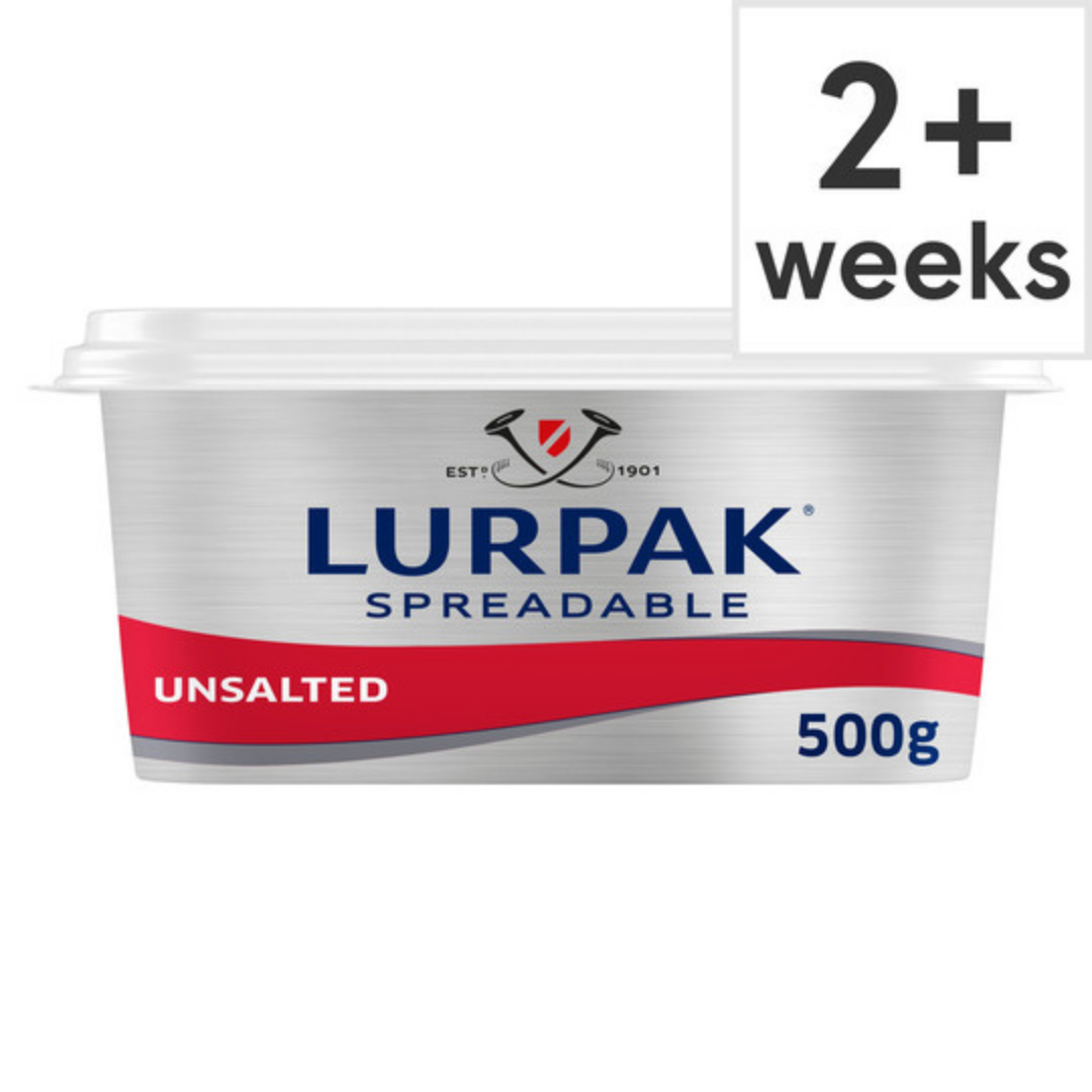Lurpak Unsalted Spreadable 500gr Stockists.