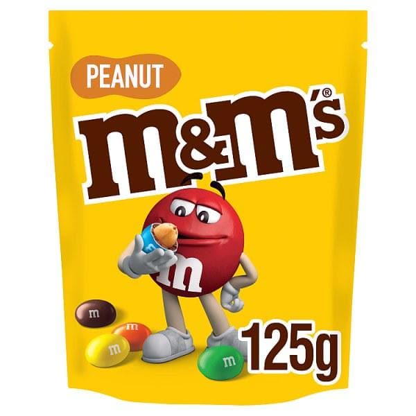 MMs Peanut Chocolate Pouch 125g6 Stockists.