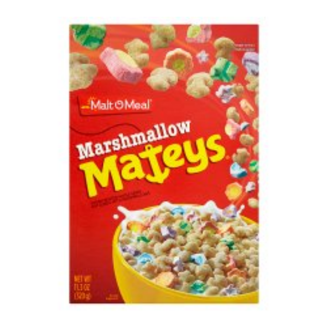 Malt O Meal Marshmallow Mateys Cereal 320gr Stockists.