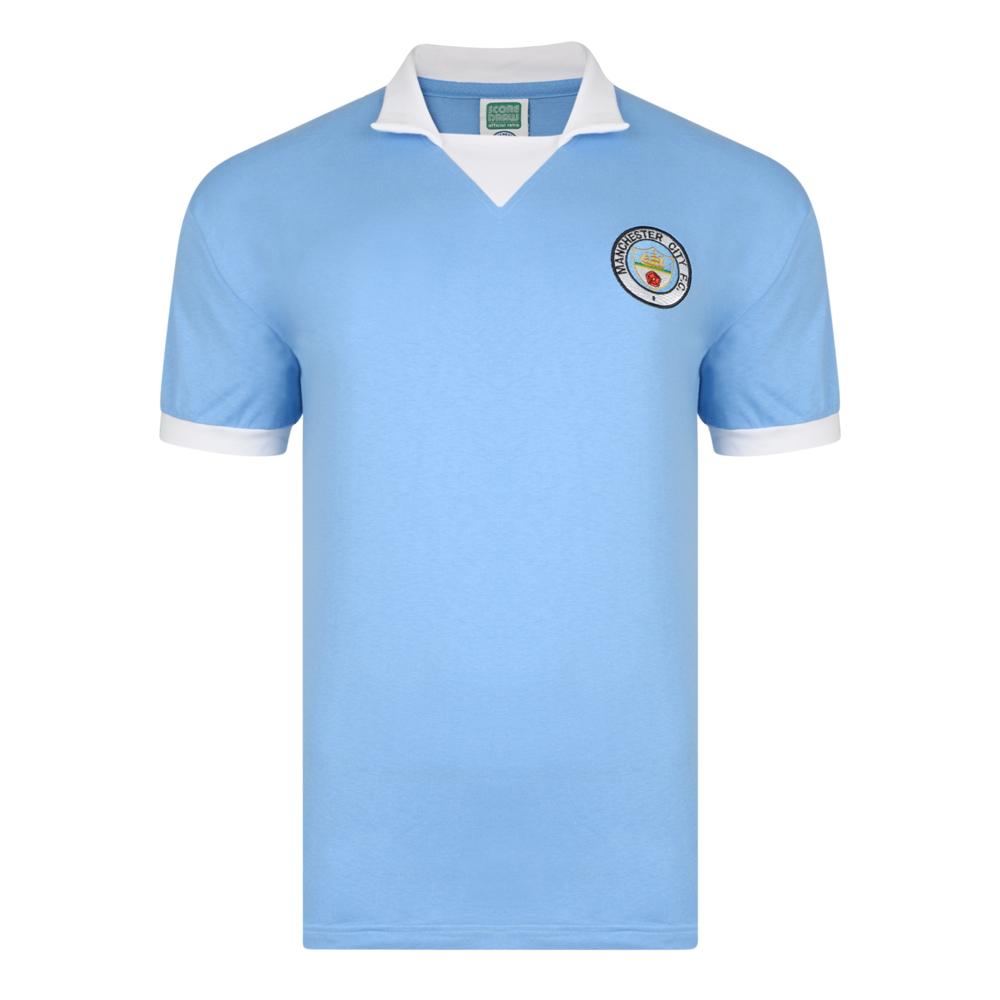 Manchester City 1976 Retro Football Shirt
