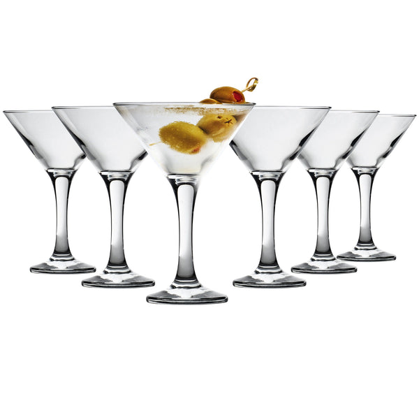 Martini Glasses 175ml Pack of 6 By Rink Drink Stockists.