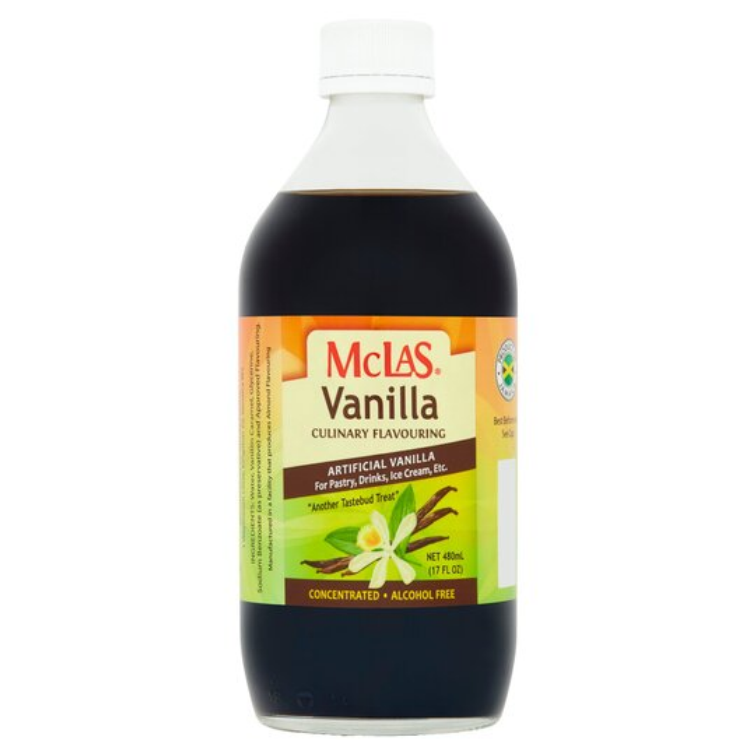 Mclas Vanilla Culinary Flavouring 480ml Stockists.