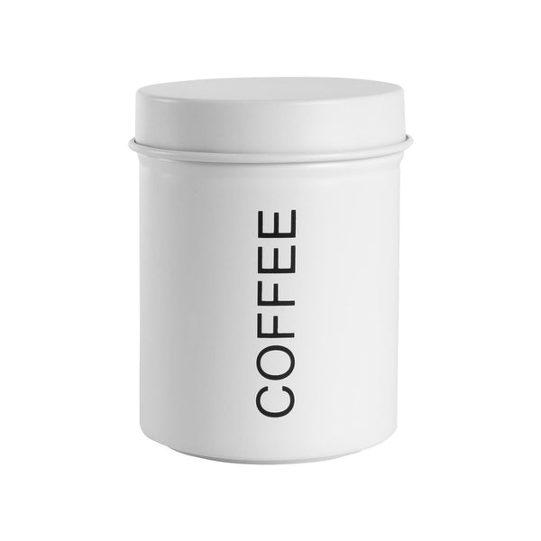 Metal Coffee Canister By Harbour Housewares Stockists.