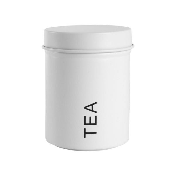 Metal Tea Canister By Harbour Housewares Stockists.
