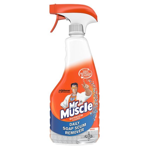 Mr Muscle Daily Soap Scum Remover Bathroom Spray 500ml Stockists.