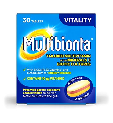 Multibionta Vitality   30 Tablets