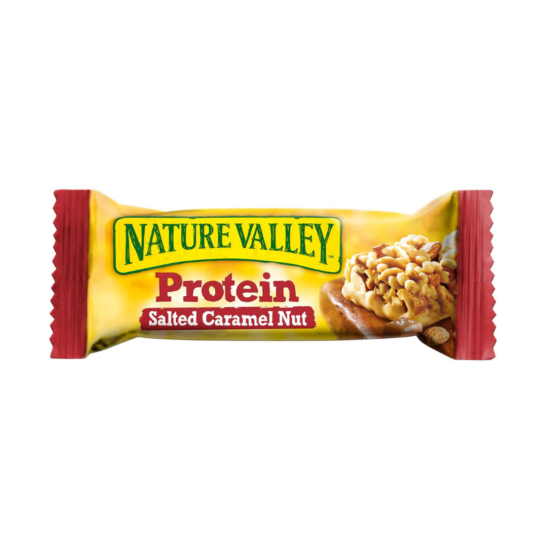 Nature Valley Protein Salted Caramel Nut Cereal Bar 40g Stockists.