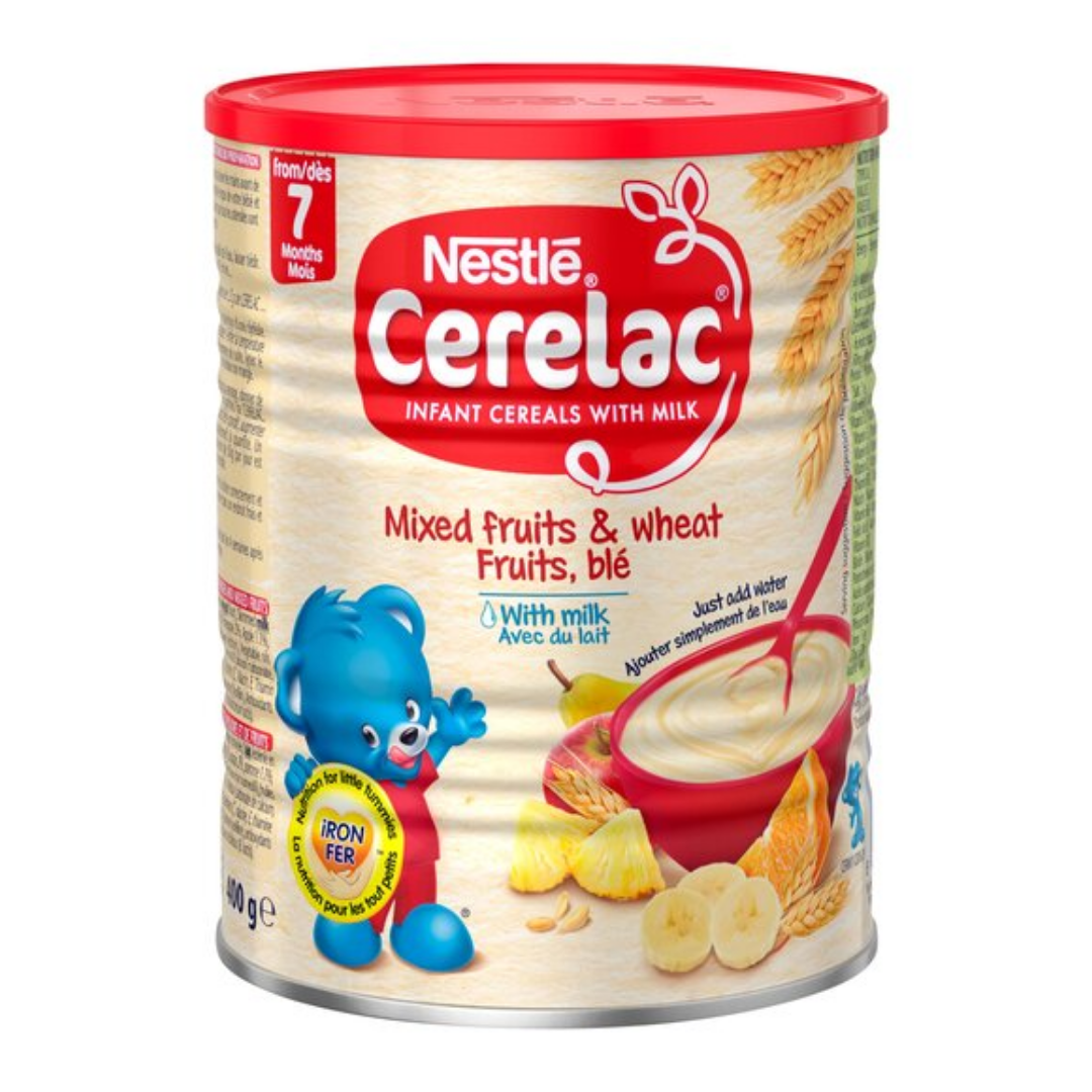 Nestle Cerelac Mixed Fruit Plus Wheat Baby 8 Months 400gr Stockists.