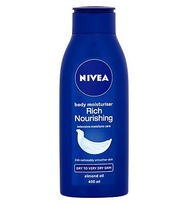 Nivea Rich Nourishing Body Moisturiser For Dry Skin 400ml