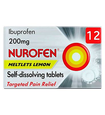 Nurofen Meltlets Lemon   12 Tablets