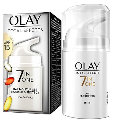 Olay Total Effects 7in1 Anti Ageing Moisturiser SPF15 50ml