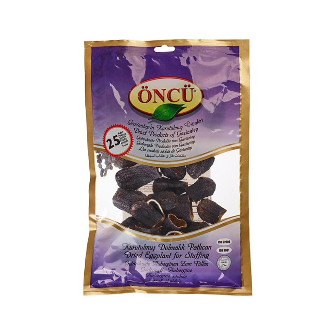 Oncu Dried Aubergine Kurutulmus Patlican 25 Pieces Stockists.
