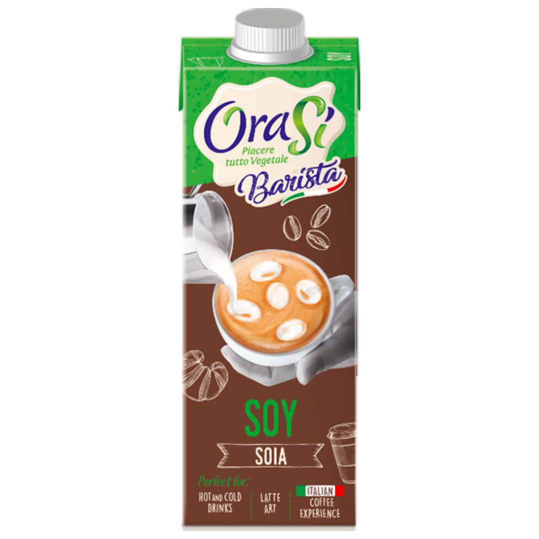 OraSi Barista Soy 1lt Stockists.