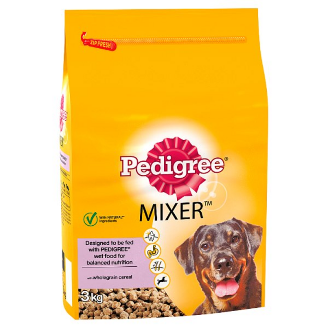 Pedigree Mixer Dry Dog Food Original 3kg Stockists.