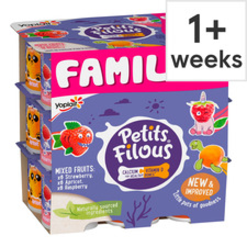 Petits Filous Variety Fromage Frais 18X47g Stockists.