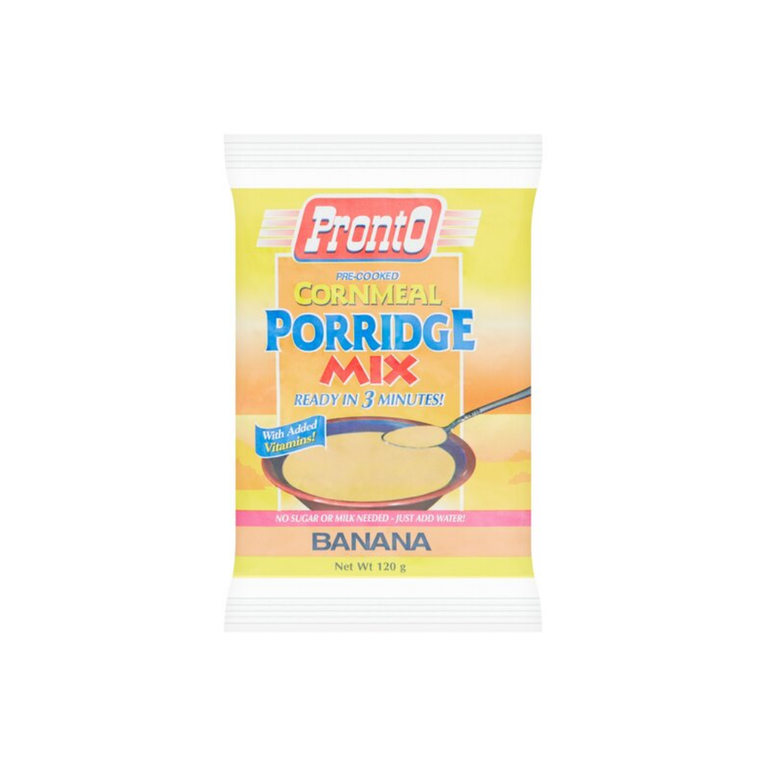 Pronto Porridge Mix Banana 120gr Stockists.