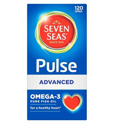 Pulse Advanced Omega 3 Pure Fish Oils with Vitamin E   120 capsules