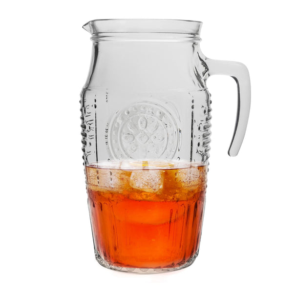 Romantic Glass Water Jug 1.8 Litre By Bormioli Rocco Stockists.