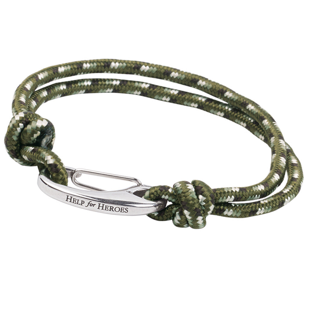 Rutland Cord Bracelet 21cm Camo Stockists.