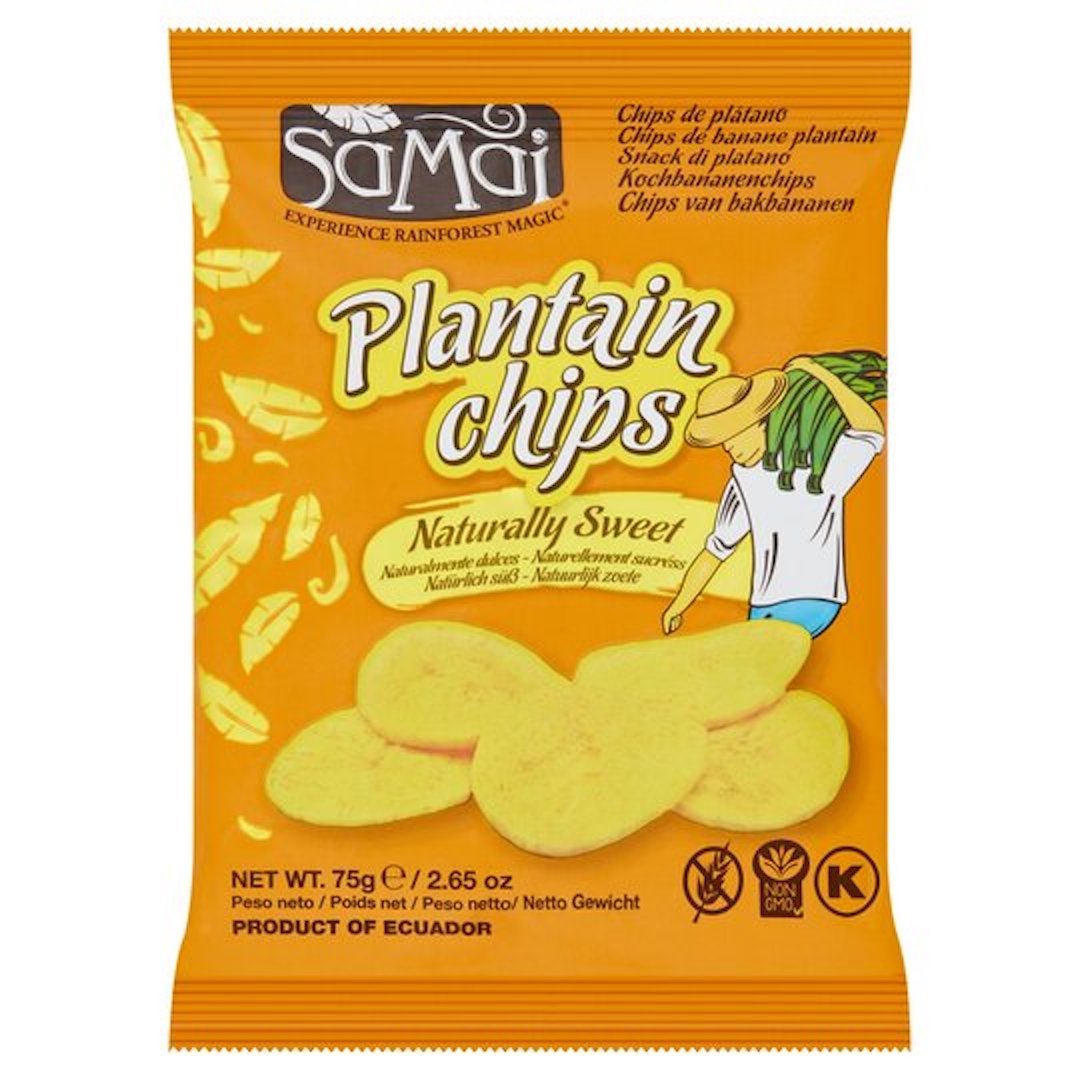 Samai Sweet Plantain Chips 75gr Stockists.