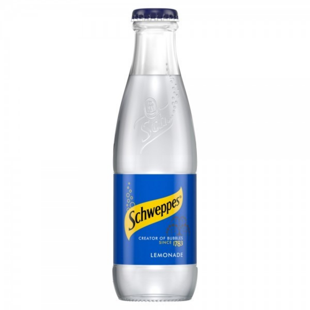 Schweppes Lemonade Glass 200 ml Stockists.