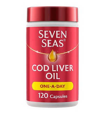 Seven Seas Simply Timeless Cod Liver Oil One a Day   120 capsules