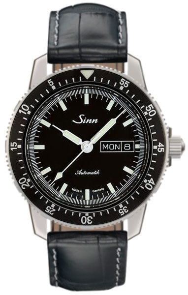 Sinn Watch 104 St Sa I Black Aligator Stockists.