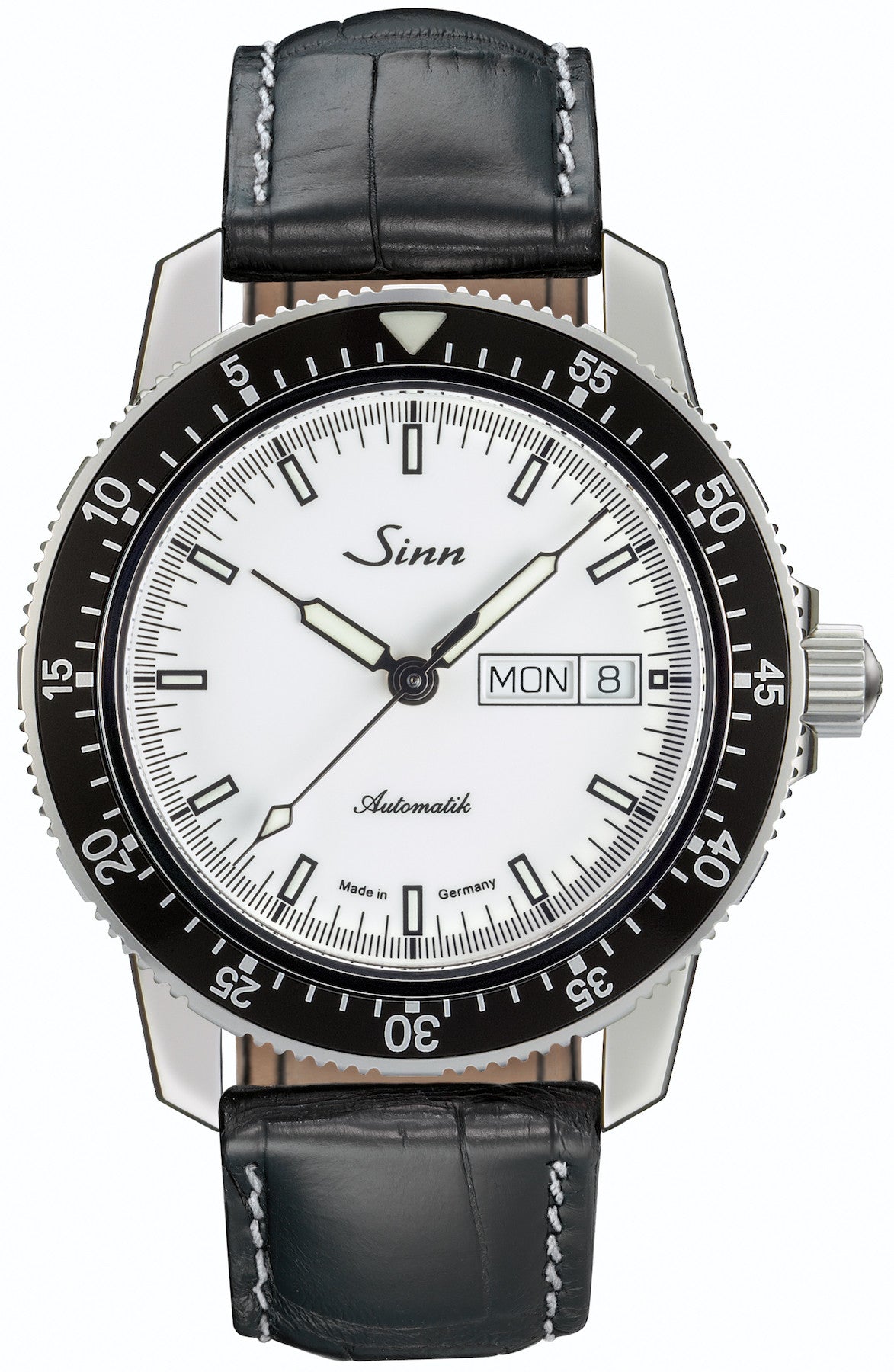 Sinn Watch 104 St Sa I W Aligator Leather Black Stockists.
