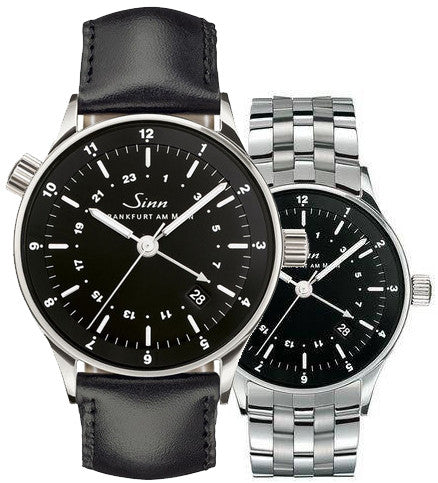 Sinn Watch 6060 Finance District Bracelet Leather Stockists.