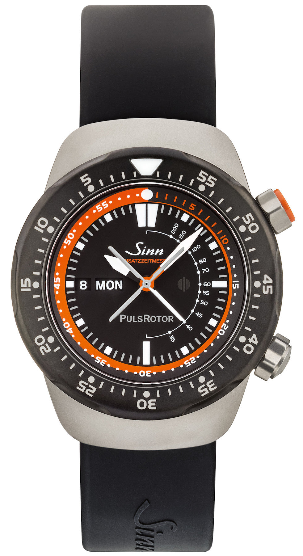 Sinn Watch EZM 12 Silicone Black Stockists.