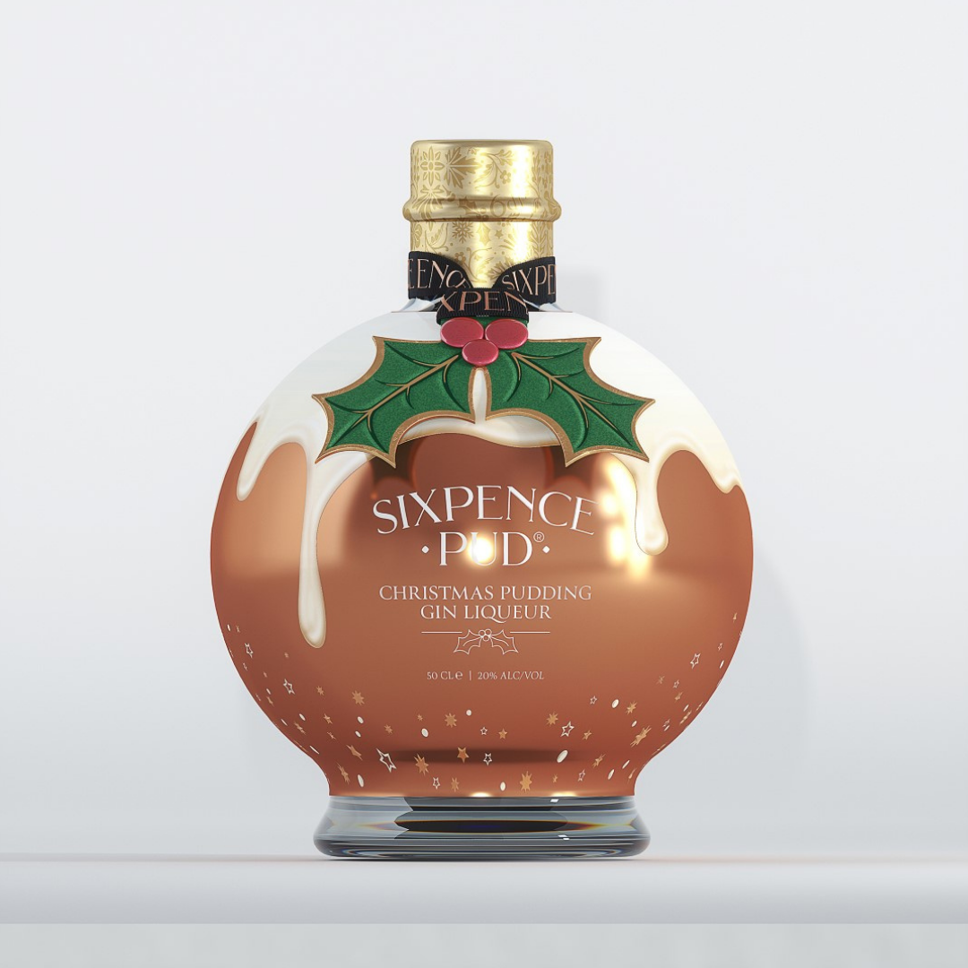 Sixpence Pud Gin Liqueur 50cl Christmas Pudding Gin Liqueur Stockists.