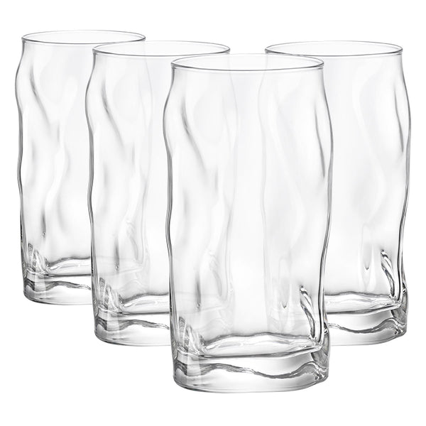 Sorgente Highball Glasses 460ml Pack of 4 By Bormioli Rocco Stockists.