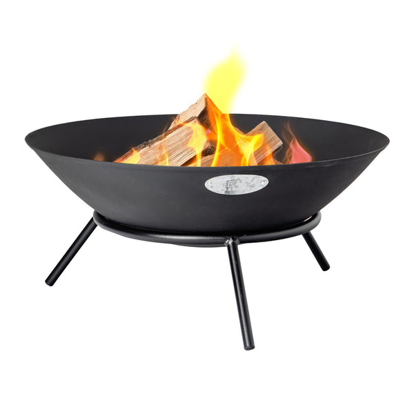 Steel Garden Fire Pit 56cm By Harbour Housewares Stockists.