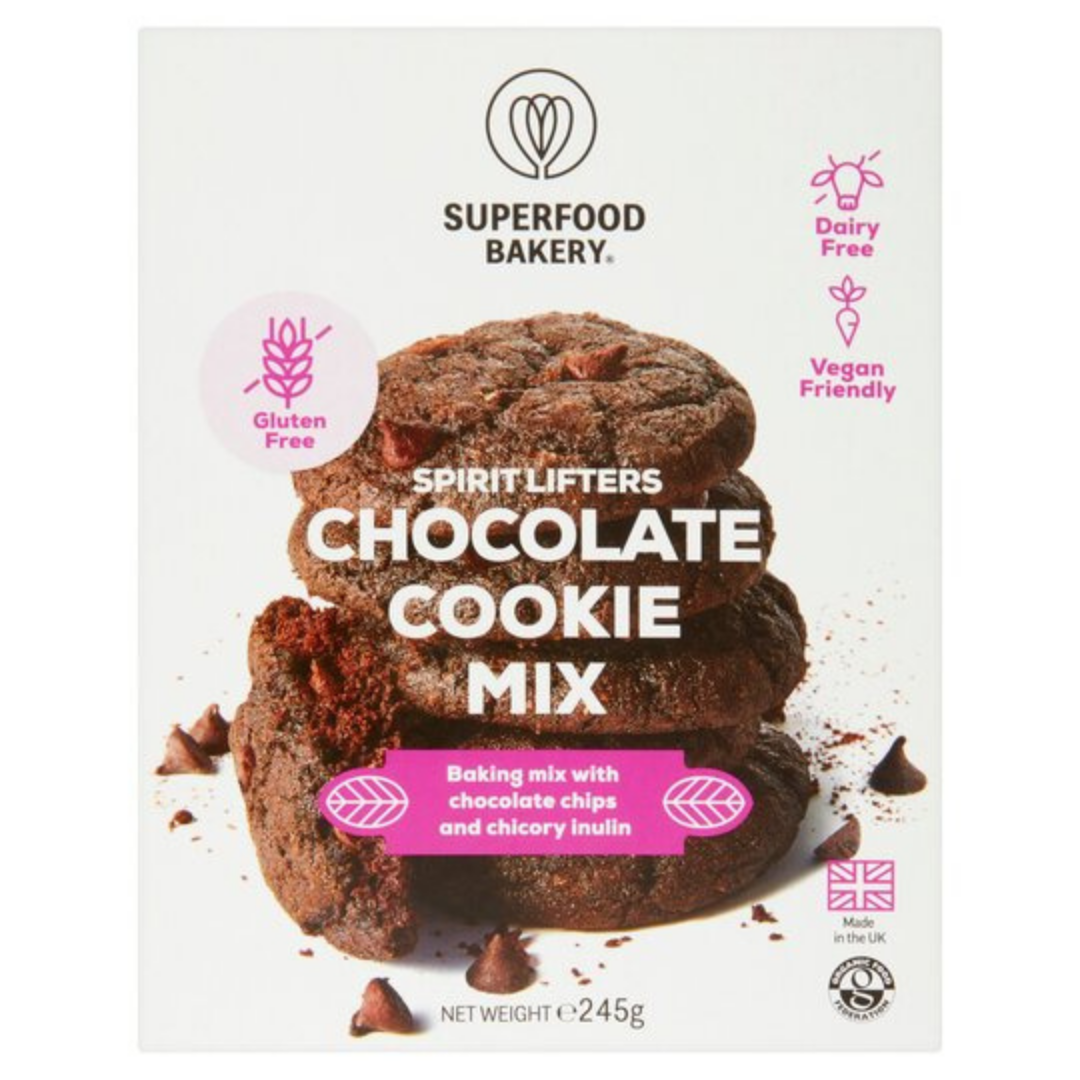 Superfood Bakery Cocoa Almond Cookie Mix 245gr Stockists.