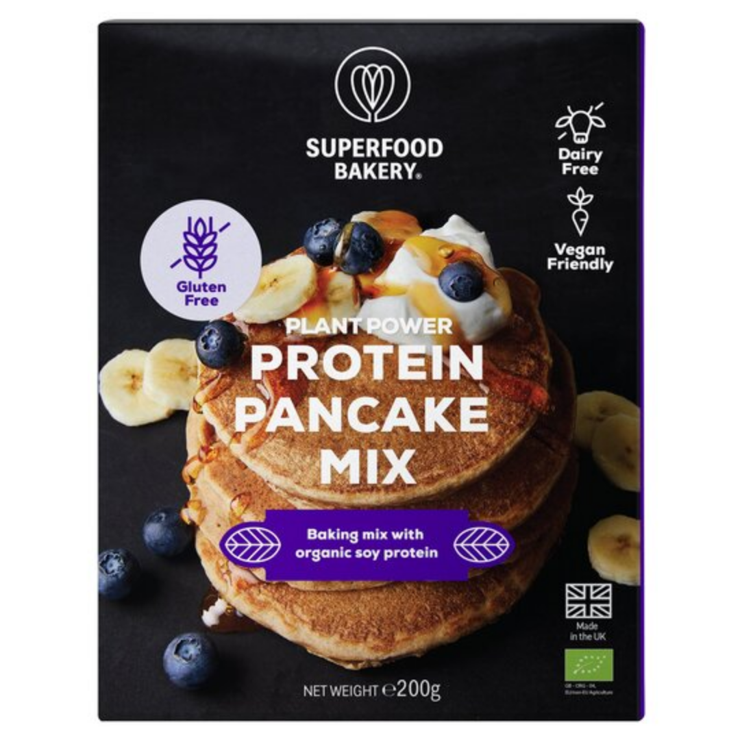 Superfood Bakery Plant Power Protein Pancake Mix 200gr Stockists.