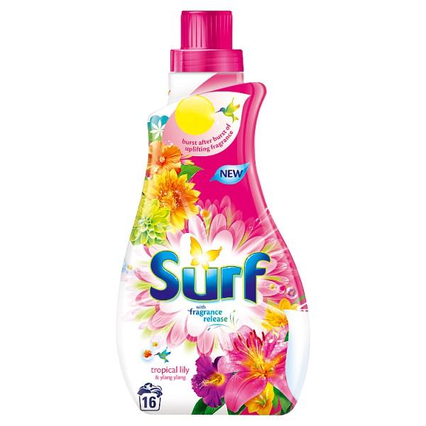 Surf Tropical Lily Ylang Washing Liquid 16 Wash 560ml Stockists.