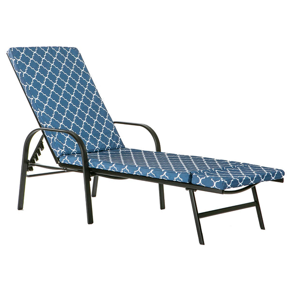 Sussex Sun Lounger Cushion By Harbour Housewares Stockists.