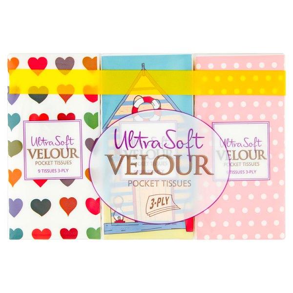 Velour 6 Ultra Soft Pocket Tissues 3 Ply Stockists.
