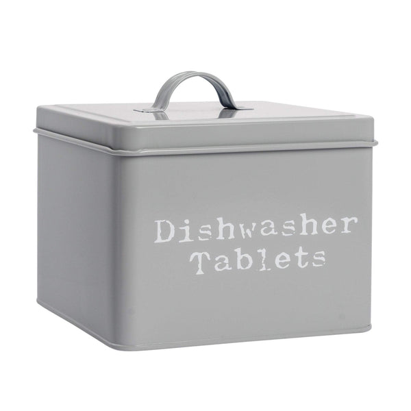 Vintage Dishwasher Tablet Tin By Harbour Housewares Stockists.