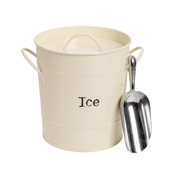 Vintage Ice Bucket with Scoop By Harbour Housewares Stockists.