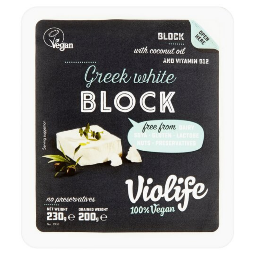 Violife Vegan Greek White Block 230gr Stockists.