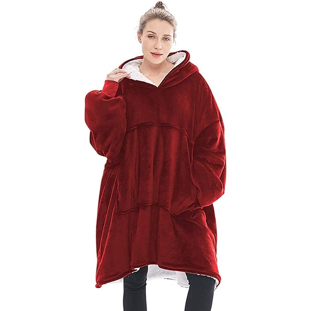 Wearable Hoodie Sweatshirt Blanket One Size Fits All Stockists.