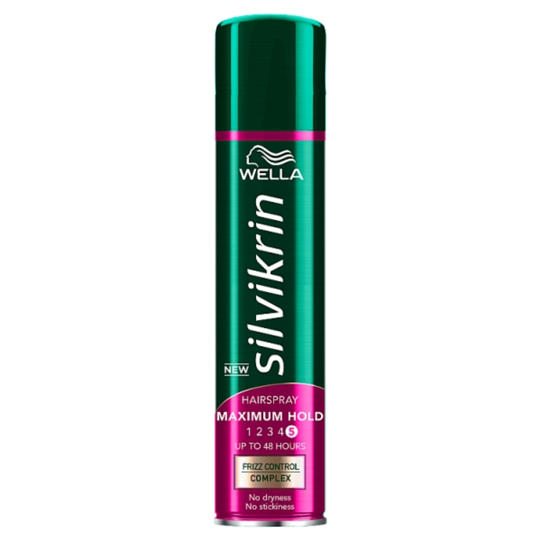 Wella Silvikrin Maximum Hold Hairspray 250ml Stockists.