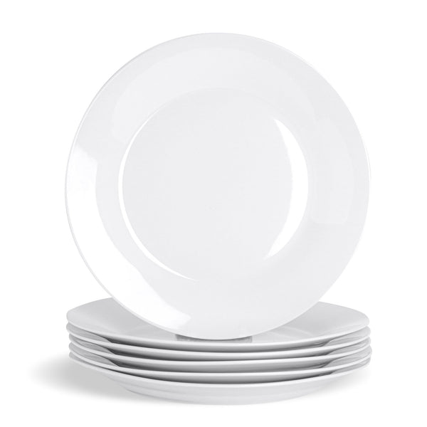 White Dinner Plates 30cm Pack of 6 By Argon Tableware Stockists.