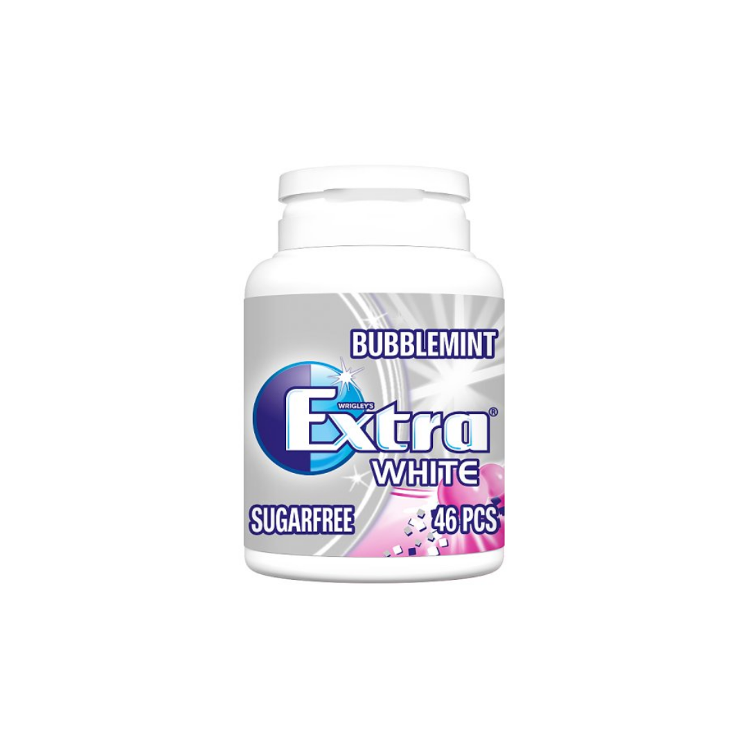 Wrigley Extra Bubblemint Gum Bottle 46 Pieces Stockists.