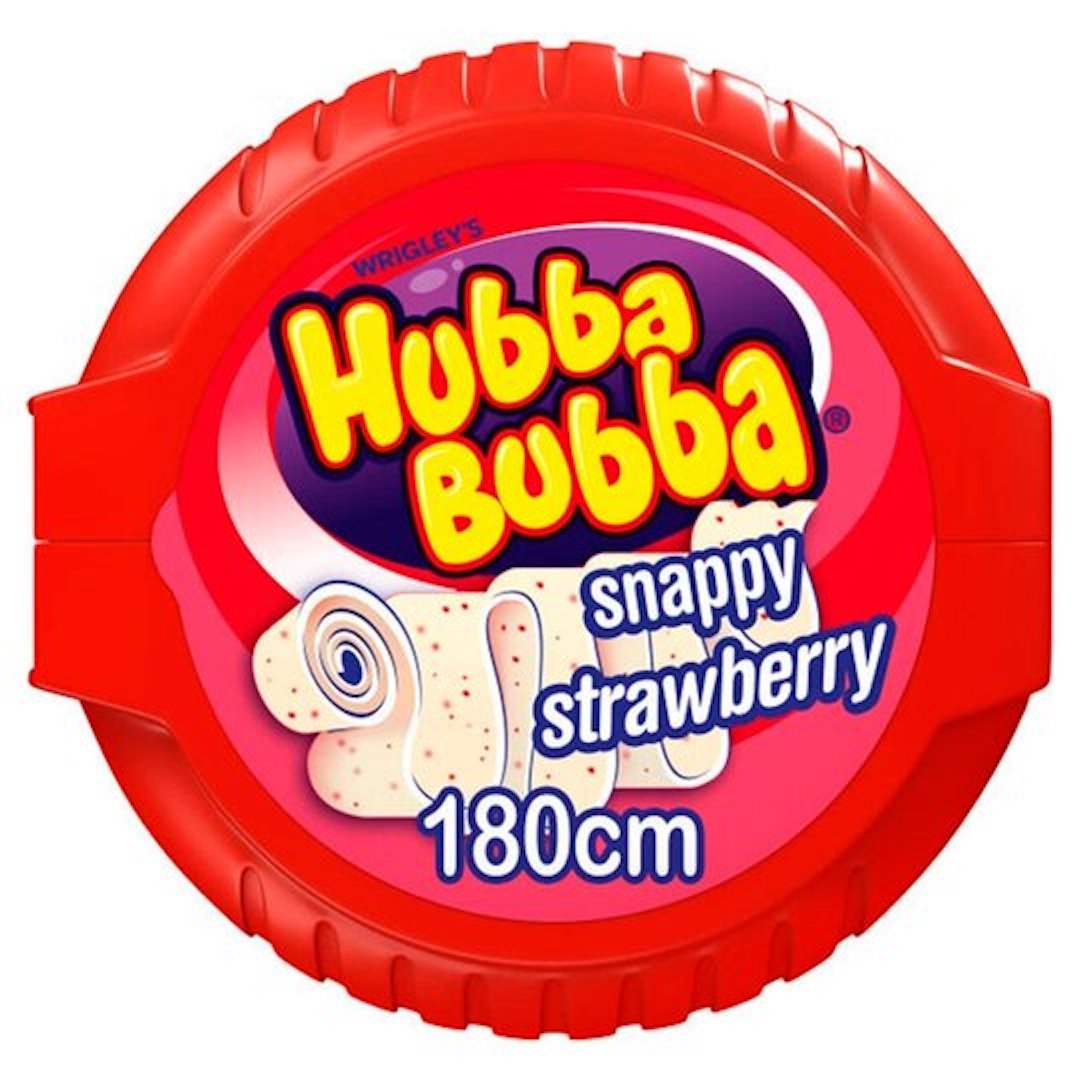 Wrigleys Hubba Bubba Triple Tape 180cm Stockists.