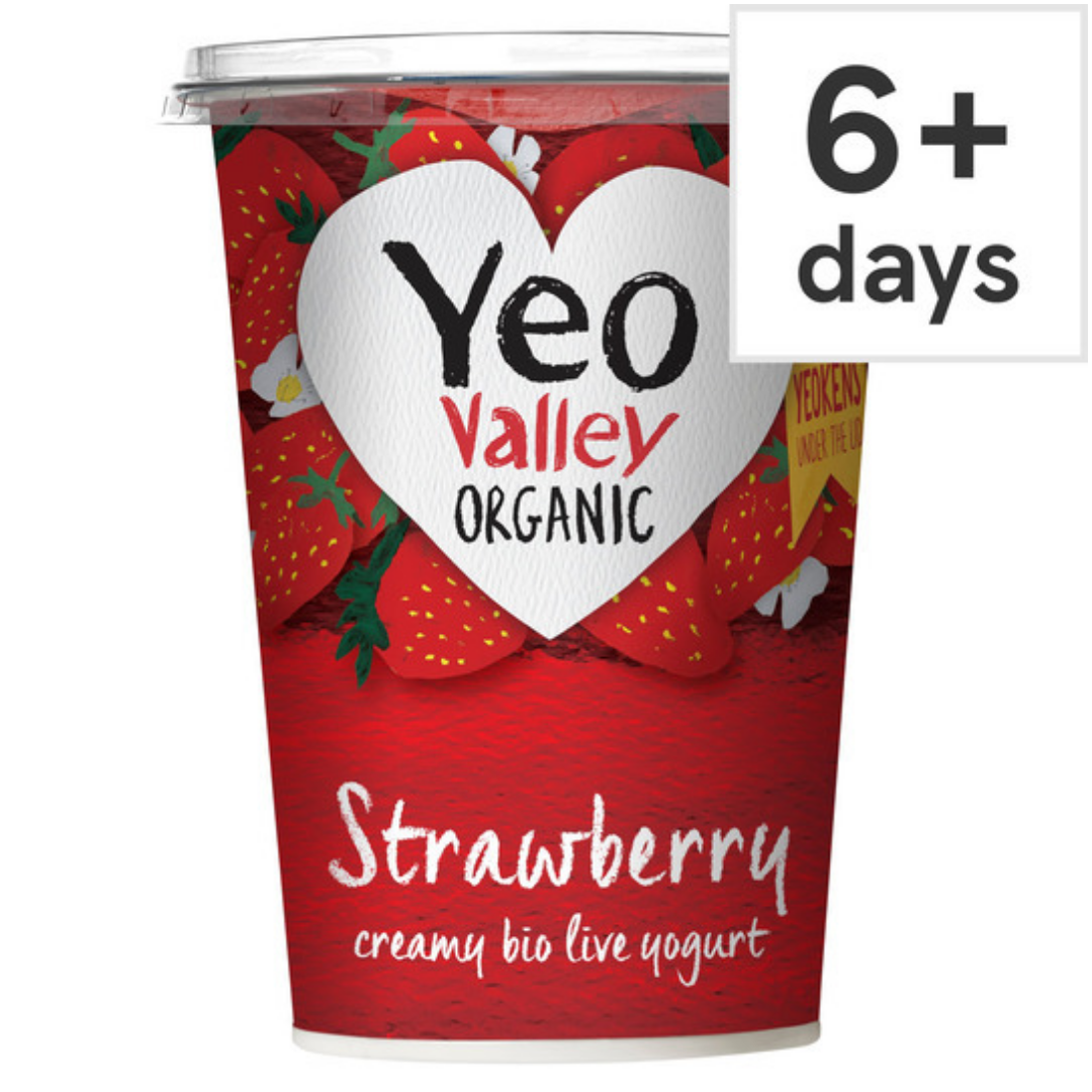 Yeo Valley Strawberry Yogurt 450G Stockists.